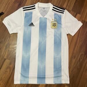 Adidas Men’s S 2018 World Cup Argentina National Football Team Home Jersey